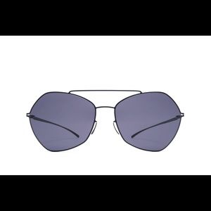 MYKITA FEMME AVIATOR METAL SUNGLASSES